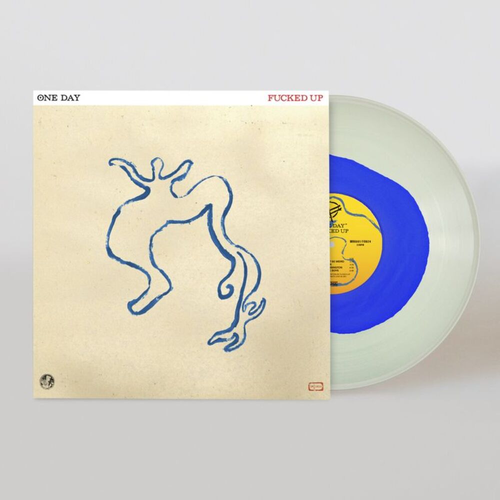 Fucked Up - One Day - Milky Clear Blue  LP LP